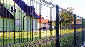 3D забор 1,8 м*30 м черный